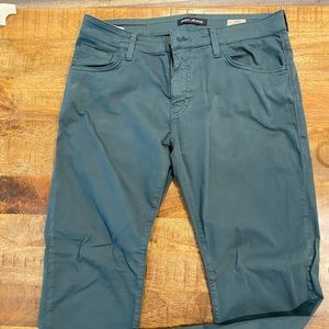 Mavi teal chinos Zach straight leg 35 x 32